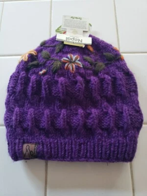 Gorro pele de tartaruga 100% lã malha poliéster adulto - Imagem 1 de 4