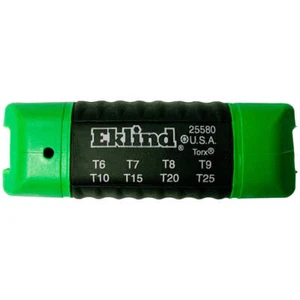 EKLIND 25580 Torx Key Folding Set,Security,8 Pieces 60KU81 - Picture 1 of 1