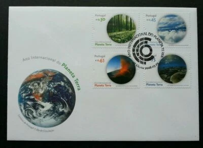 [SJ] Portugal Earth Planet 2008 Nature Environment Protection Conservation (FDC) - Image 1 of 4
