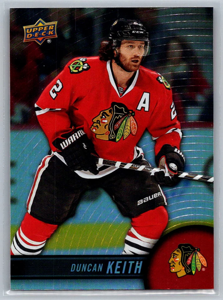 Duncan Keith 2017-18 Upper Deck Tim Hortons Chicago Blackhawks #2 - Image 1 of 2