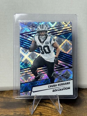 2025 Panini Revolution - Chuba Hubbard #33 Cosmic /20 - Image 1 of 2