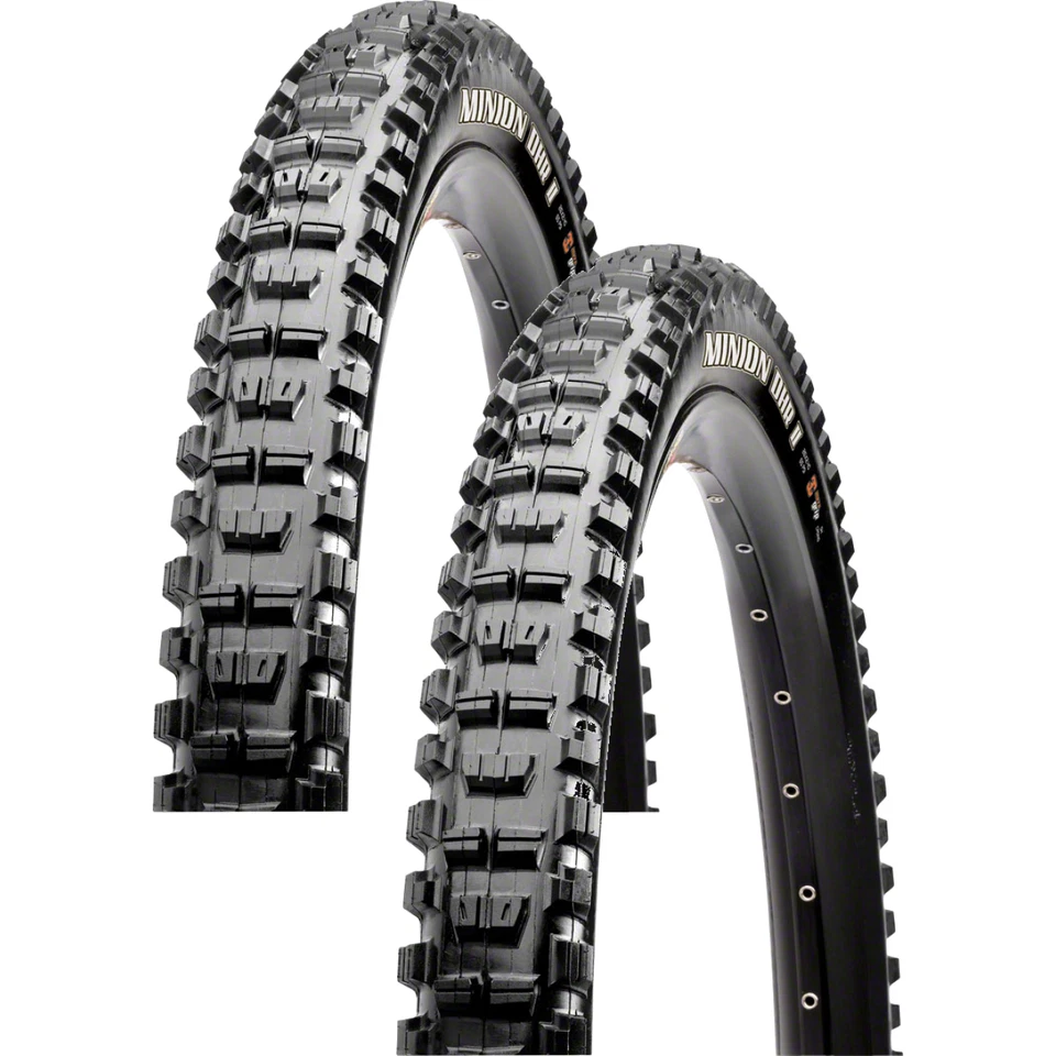 2 Pack Maxxis Minion DHR Ii Durable Tire 27.5 X 2.4 3C Maxx Grip Dh Tubeless - Image 1 of 2