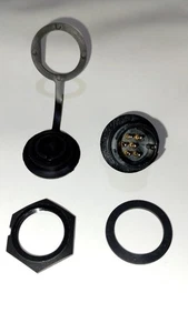 Simrad RS87 VHF Radio Handset 6 pin Plug Connector Male - Picture 1 of 3