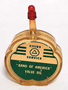 Vintage Cities Service 3/4 oz. Probenventil Öl Kunststoff Dose, leer... SCHÖN!!!! - Bild 1 von 5