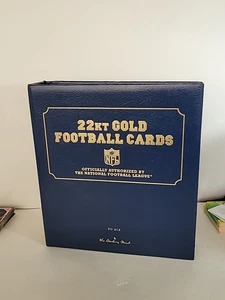 Danbury Mint 22 kt Gold Football Cards #1-50 Cards Complete Set Mint Condition - Picture 1 of 16