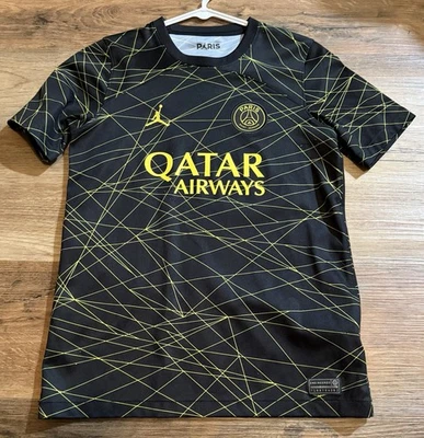 罕见巴黎 PSG Air Jordan 青年球衣大号正品卡塔尔航空公司 - 免费 S&H — 第 1/3 张图片