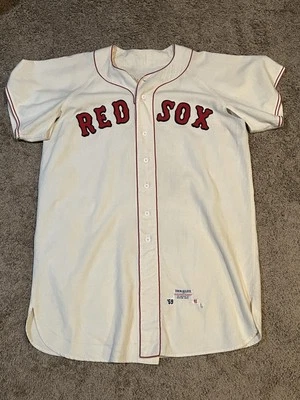 1959 Frank Sullivan Boston Red Sox Game Worn Home Jersey #18 - Imagem 1 de 3
