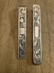 Vintage 800 Silber Blumen Geldklammer Lot - Bild 1 von 11