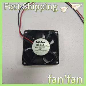 1PCS NEW NIDEC D05U-12TS1 5013 50X50X13MM 12VDC 0.06AMP 2-PIN Quiet Cooling Fan - Picture 1 of 2