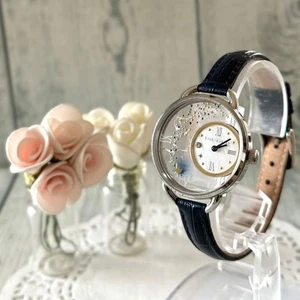 STAR JEWELRY Shell Crystal Clear Watch Used - Picture 1 of 5