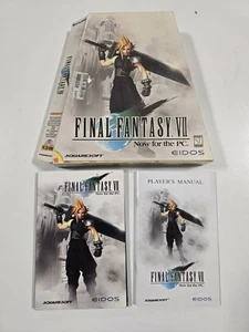 Final Fantasy VII 1998 PC Collectible Trapezoid Box w/ Game & Manual - Picture 1 of 8