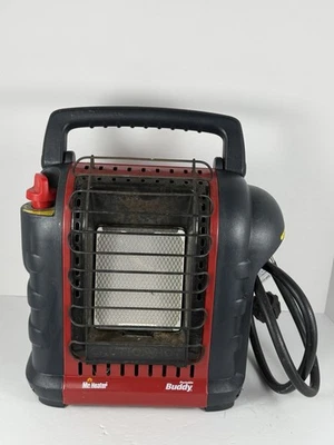 Calentador portátil de propano Mr. Heater F232000 MH9BX 9000 BTU - negro + rojo Foto 1 de 4