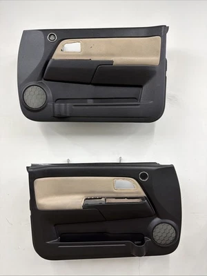 Chevy Colorado GMC Canyon 2004-2012 conjunto de paneles de puertas delanteras eléctricas OEM negro/bronceado Foto 1 de 4
