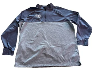 Herren 2 XL Nike Villanova Golf 3/4 Zip Pull Over Navy Blau/Grau Langarm - Bild 1 von 17