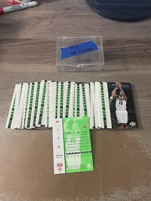 (41) 2003-04 Upper Deck UD Top Prospects #5 Carmelo Anthony Rookie RC - Image 1 of 3