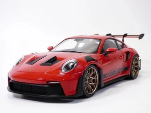 Solido 1/18 Porsche 911 GT3 RS 2024 Guards rot Diecast Auto zu öffnende Türen - Bild 1 von 5
