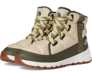 The North Face Damen Thermoball Schnürschuh Luxe WP Gravel/Forest Olive Größe 9 - Bild 1 von 8