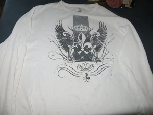 JF J. Ferrar Modern Fit XXL Long Sleeve Shirt Waffle Thermal Design Thin - Picture 1 of 3