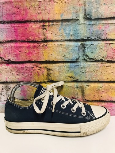 CONVERSE scarpe da ginnastica donna Lo blu plimsole taglia UK 4