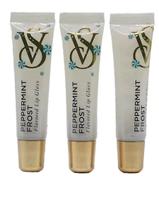 VICTORIA’S SECRET PEPPERMINT FROST FLAVORED LIP GLOSS 13 g / .46 oz NEW - Picture 1 of 4
