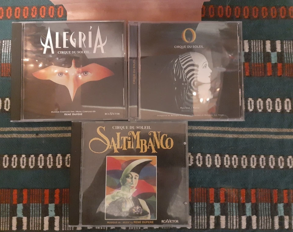 Cirque Du Soleil - Alegria & O & Saltimbanco (CD, Album) RCA Can Like New Used   - Image 1 of 1