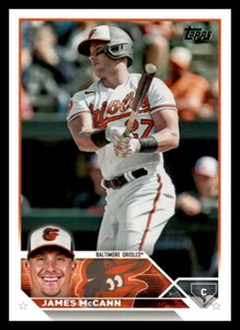 2023 Topps Update Series Base # US248 James McCann - Baltimore Orioles