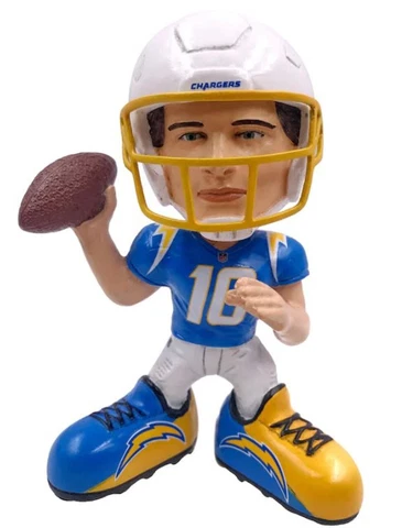 JUSTIN HERBERT LOS ANGELES CHARGERS  SHOWSTOMPERZ BOBBLEHEAD Cover