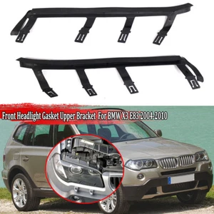 Guarnizione fari anteriore sinistro + destro plastica per 2004-2010 BMW X3 E83 - Foto 1 di 16