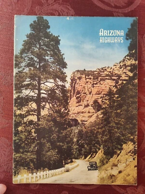 Rare ARIZONA HIGHWAYS Magazine November 1945 Ray Strang Horse Paintings Foto 1 de 2