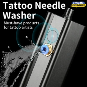 Tattoo Needle Washer Ink Flush Electric Machine Automatic Permanent Makeup PMU - Picture 1 of 19