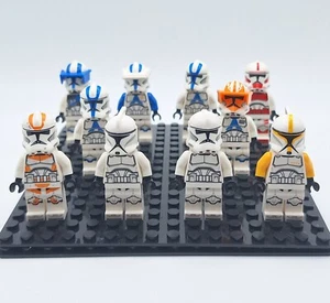 Lego Star Wars Clone Trooper 501st 212th 332nd Commander Shock Phase 1 und 2 - Picture 1 of 11