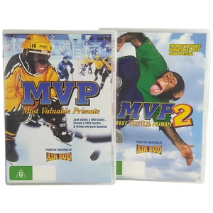 MVP Most Valuable Primate & MVP 2 Vertical Primate Set DVD x2 2013 Jigsaw PAL Vg - Picture 1 of 13
