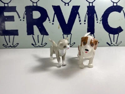 Figura de colección Mattel Barbie perro y gato manchado 1995 cabeza de bobble Foto 1 de 4