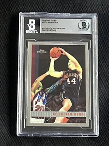 KEITH VAN HORN 1997-98 TOPPS CHROME ROOKIE SIGNED AUTOGRAPHED CARD BAS AUTHENTIC - Picture 1 of 2