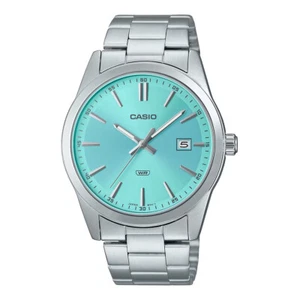 Reloj de cuarzo Casio MTP-VD03D-2A3 41 mm esfera azul como nuevo - Imagen 1 de 2