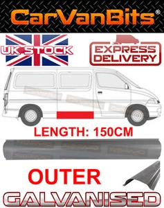 FOR TOYOTA HIACE HI-ACE 95-06 SIDE BODY LOWER OUTER SILL REPAIR BODY RUST PANEL - Picture 1 of 7