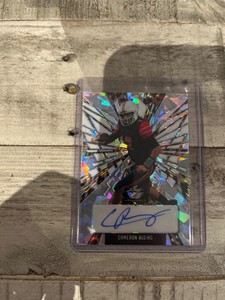 2022 LEAF VALIANT AUTOGRAPH SNAKESKIN CRYSTAL CAMERON RISING AUTO 2/5
