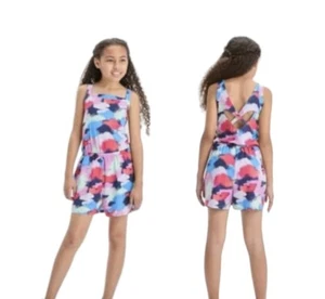Like New Girls All In Motion Active Wear Romper With Pockets Size XS Age 4-6 - Picture 1 of 5