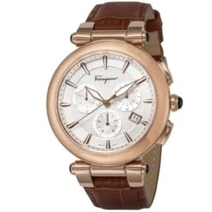 Salvatore Ferragamo Idillio FCP050017 Brown Men's Watch New Box + Free Post - Picture 1 of 3