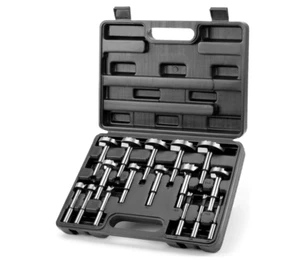 Forstner Bit Set - 16-tlg. Forstnerbohrer Set für Holz, Erdbohreröffner rund - Bild 1 von 10