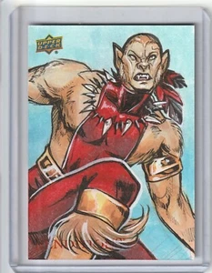 2025 Upper deck Marvel Renditions Puma Sketch by Mia GB 1/1 - Picture 1 of 2