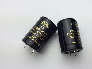 2 pezzi NOVER 6800UF 35V Condensatore elettrolitico audio - Foto 1 di 4