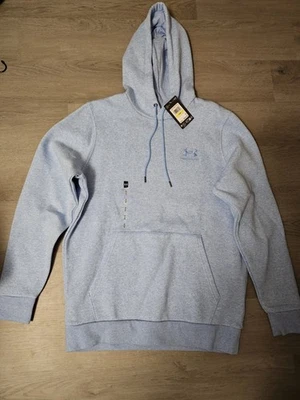 Para Hombres UA Under Armour Mediana Sudadera con Capucha Azul ¡NUEVA!! Foto 1 de 2