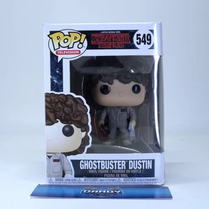 Ghostbuster Dustin #549 Brand New - Wear On Box - Funko POP Television - Picture 1 of 9