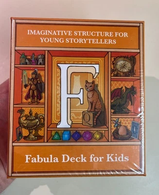 Fabula Deck for Kids, Book + 34 Cards + Die, Educational Tool for Young Writers - Image 1 of 4