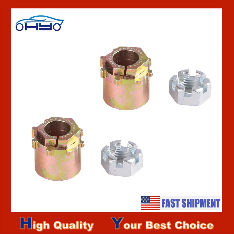 2 peças conjunto de 1 canto kits de cambagem e alinhamento dianteiro para caminhão Ram F150 1980 - 2005 - Imagem 1 de 4