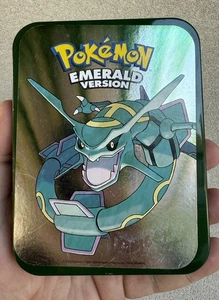 Pokemon: Emerald Pre-Order Collectors Tin Box NO VIP - EMPTY - Picture 1 of 6