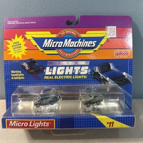 Vintage 1989 Galoob Micro Machines Micro Lights Collection 11 Sealed MOSC New