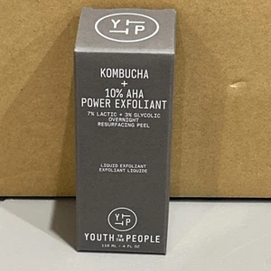 Youth To The People Kombucha + 10% AHA Power Exfoliant - 4 Fl. Oz. - New In Box - Picture 1 of 1