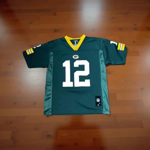 Ropa del equipo de la NFL AARON RODGERS Green Bay Packers JUVENTUD Jersey Talla Grande - Imagen 1 de 7